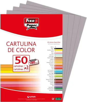 Produktbild von Paper A4 Karton 180 g/m², Dunkelgrün, 50 Stück,, für Basteln