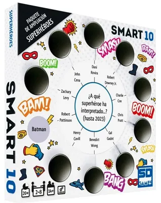 Produktbild von Spanischer Smart 10-Spielerweiterungs-Superheld