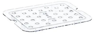Produktbild von GN AbtropfgitterPolycarbonat Premium - GN 1-2