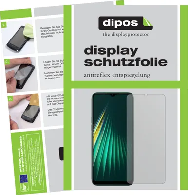 Produktbild von 6x Schutzfolie für Oppo Realme Narzo 10 matt Displayschutzfolie Folie Display Schutz dipos