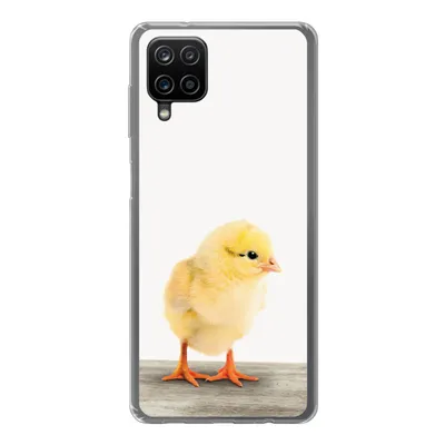 Produktbild von MuchoWow® Handyhülle Schutzhülle Hülle für Samsung Galaxy A12 Küken - Tiere - Jungen - Mädchen - Kinder Silikon Softcase Handy Hülle - Bild
