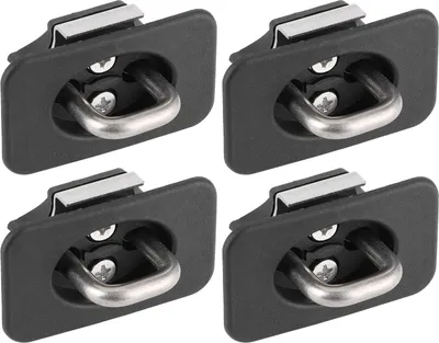 Produktbild von 4 Stück Spannanker-Hakenringe, dehnbar, passend für Ford F-150 1998–14, 1000 lbs Tragfähigkeit