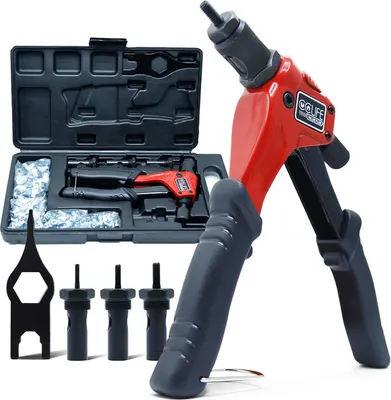 Image de Jeu de pinces à riveter CCLIFE avec écrous à riveter M3, M4, M5, M6 et 180 pièces