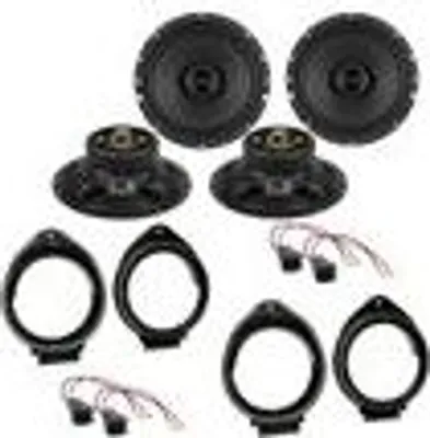Produktbild von ESX SIGNUM SXE-62 Koaxial Einbauset für Opel Astra J Opel Mokka vorne hinten