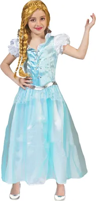 Produktbild von Eisprinzessin Kostüm "Elsa" für Kinder | Hellblau Größe: 140