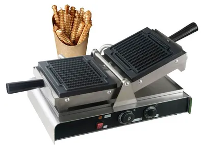 Zdjęcie produktu dla CUKUS Gofrownica do Słodkich Frytek Mini Churros Gofrownica komercyjna do robienia gofrów w kształcie frytek FY-2262
