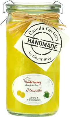 Image de Photophore parfumé « Citronnelle » - Choix de taille : Mini-Jumbo