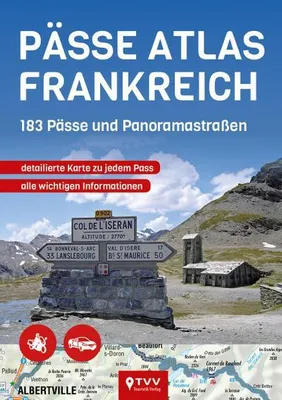 Obrázek produktu pro Pässe Atlas Frankreich
