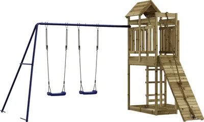 Produktbild von vidaXL Spielturm Imprägniertes Kiefernholz