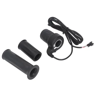 Produktbild von 20X Elektrofahrrad-Drehgasgriff, stabiler, empfindlicher Elektrofahrrad-Beschleunigergriff für Elektrofahrräder, 24 V-72 V SM-Stecker