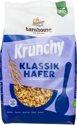 Productafbeelding van Barnhouse Muesli cl)assic Krunchy (600 gr)
