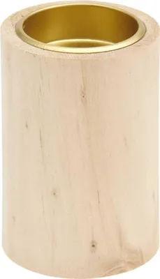 Produktbild von Holz Kerzenhalter, 6x6x9cm, passend für Kerzen Ø 4cm
