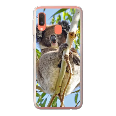 Produktbild von MuchoWow® Handyhülle Schutzhülle Hülle für Samsung Galaxy A20e Koala - Luft - Kinder - Jungen - Mädchen Silikon Softcase Handy Hülle - Abdeckung