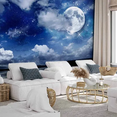 Produktbild von Selbstklebende Folie Fototapete - Magic night 343x245 cm Landschaften 10110903-27