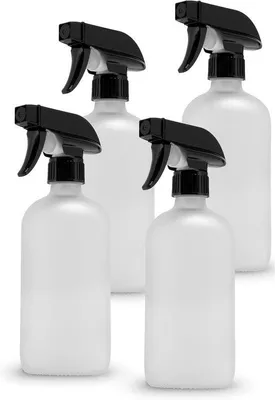 Produktbild von Famanu Sprühflaschen Set 4 Stück - ideal für Pflanzen und Garten - 4 x 500 ml