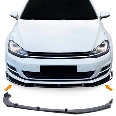 Produktbild von Lippe Frontspoiler Spoiler schwarz glänzend für VW Golf 7 2013-2021