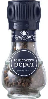 Immagine prodotto di Drogheria Telicherry Pepe 41 g – Pepe fresco, aromatico