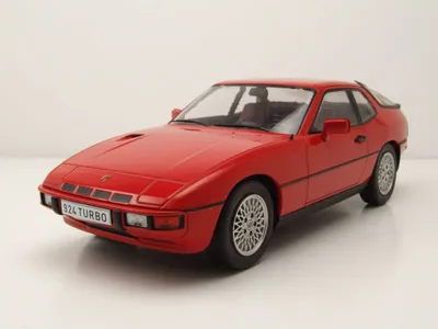 Produktbild von Porsche 924 Turbo 1979 rot Modellauto 1:18 MCG