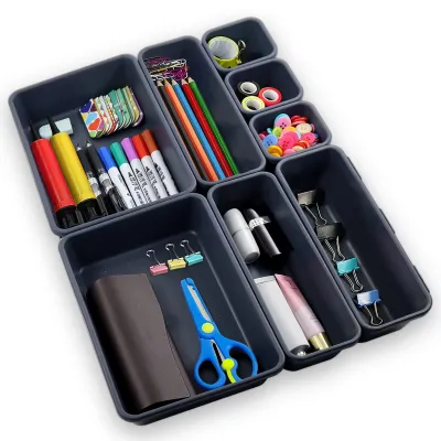 Obrázok produktu pre 8 kusov organizérov do zásuvky, úložné boxy