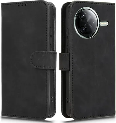 Produktbild von Xiaomi Poco F7 Pro / F7 Ultra Hülle - Coverup Klapphülle - Schwarz
