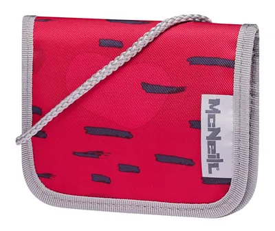 Produktbild von McNeill Brustbeutel Geldbörse Neck Pouch Mood rot