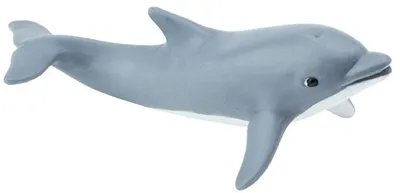Produktbild von Safari - 275429 - Delfin, Kalb, Kunststoff, 9cm x 2,5cm