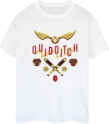 Produktbild von Harry Potter - "Quidditch Golden Snitch" T-Shirt für Damen BI28103 (XL) (Weiß)