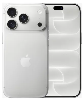 Produktbild von Apple iPhone 18 Pro , 16 cm (6.3"), 2622 x 1206 Pixel, 2 TB, 48 MP, iOS 27, Silber