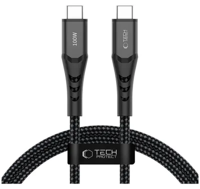 Produktbild von Tech Protect Ultraboost UB11T USB-C USB-C PD 100 W QC3 0