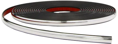 Immagine prodotto di strisce decorative autoadesive in PVC 12 mm cromo 8 metri