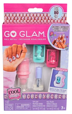 Obrázok produktu pre Cool Maker GO GLAM Nail Stamper Refill, Detská súprava lakov na nechty, 7 rok / roky, Viacfarebný
