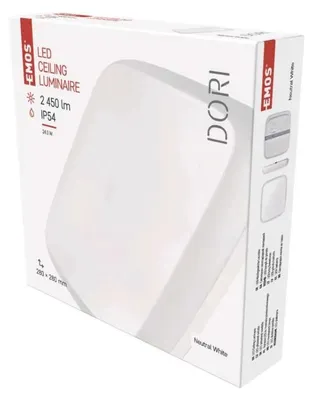 Productafbeelding van LED inbouwlamp | traal wit, vierkant, 24W