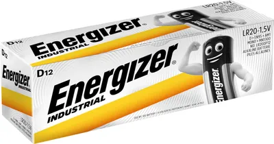 Image de Piles Energizer Industrial Pro D Lr20 1,5 V 12 Pièces