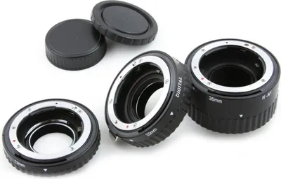 Obrázok produktu pre MAKRO AF METAL medzikrúžky pre NIKON [Ai/AiS/AF] - AUTOMATIKA