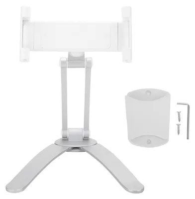 Produktbild von Tablet-Ständer, geeignet für 6-8,5-Zoll-2-in-1-Laptop-Smartphone-Halter, Metallstützhalterung