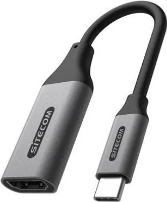 Immagine prodotto di Sitecom AD-1002 adattatore per inversione del genere dei cavi HDMI-A USB-C Nero, Grigio