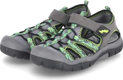 Produktbild von Lurchi Finto Kinderschuhe Jungen Sandalen Grau Freizeit, Schuhgröße:31 EU