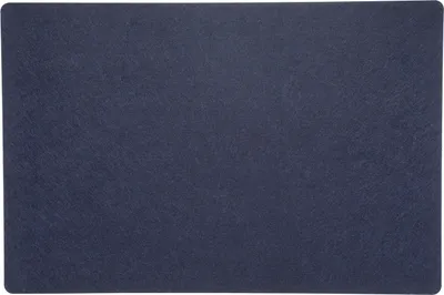 Produktbild von 6 Stück Tischsets Blau Filz rechteckig Platzsets