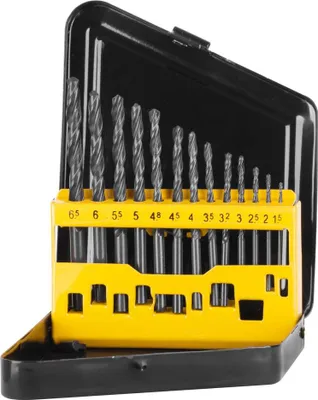 Immagine prodotto di Set di punte Strend Pro FD131, 13 pezzi, 1-10 mm, HSS, per metallo