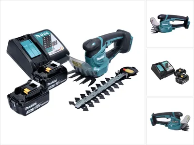Produktbild von Makita DUM 111 RFX Akku Grasschere Strauchschere 18 V + 2x Akku 3,0 Ah + Ladegerät