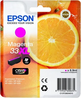 Immagine prodotto di Vassoio Epson n. 33XL - T3363 (viola)