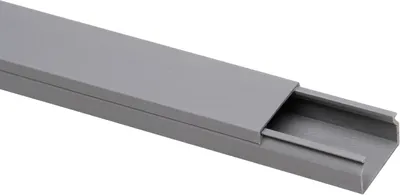 Produktbild von Kabelkanal 2 m, 30 x 15 mm, grau