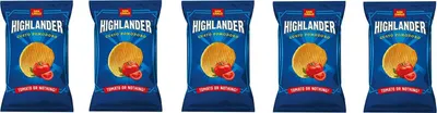 Produktbild von 5x San Carlo Highlander Tomato or nothing Patatine Kartoffelchips Tomaten Chips 50g
