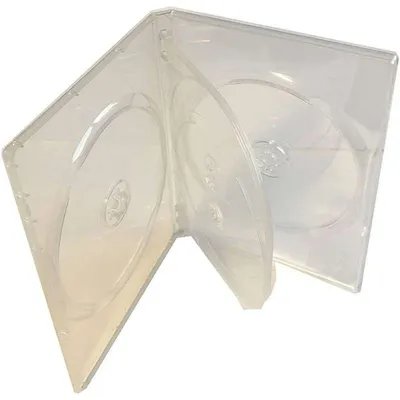 Image de MediaRange BOX17-T MediaRange DVD-Leerhülle 4 Discs,14mm,matt/transp.,Pack 100