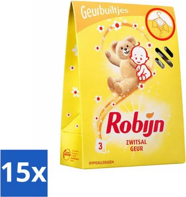 Obrázek produktu pro Robijn vonný sáček Zwitsal 3 kusy - hodnotné balení - 15 kusů