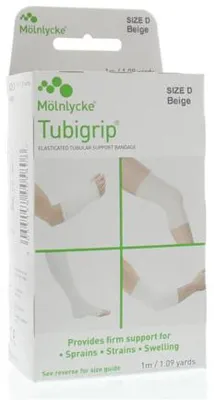 Productafbeelding van Tubigrip Maat D huidkleur 1546 (1 stuk)