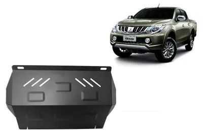 Obrázek produktu pro Ochrana chladiče z oceli pro spodní část vozu Mitsubishi L200
