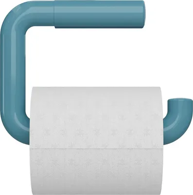 Produktbild von HEWI WC-Papierhalter Serie 477 aquablau