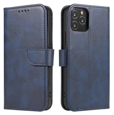 Immagine prodotto di Premium Magnetic Case Book Case Custodia protettiva Cover pieghevole Stand Funzione Accessori compatibile con Samsung Galaxy A04s Blue