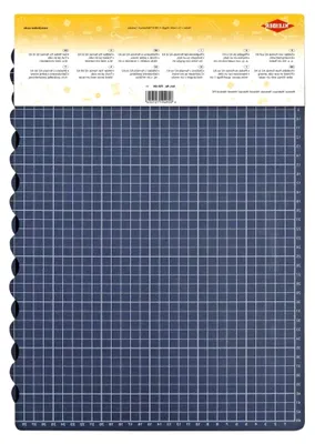 Produktbild von Faltbare Schneidematte 30x45 cm, aufgefaltet 60x45 cm, blau